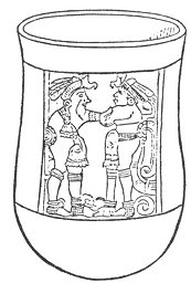 ANCIENT MEXICAN VASE.