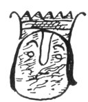 FIG. 10--The lord of the katun(Chumayel MS.).