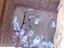 bottom of shaft