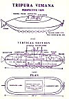 12.   Tripura Vimana: Perspective and Vertical Section